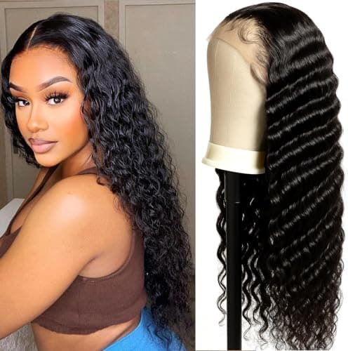 Malaysian Deep Wave Lace Front Wig