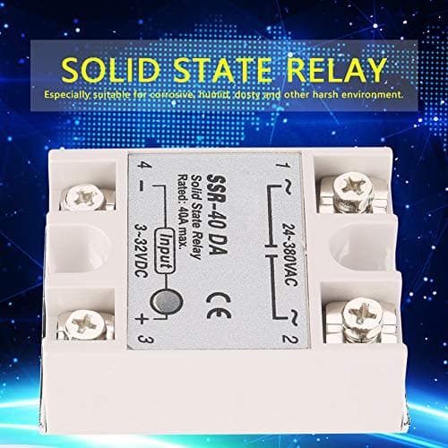 100% New And Original Ssr-40da Fotek Solid State Relay 4-32vdc 24 ...