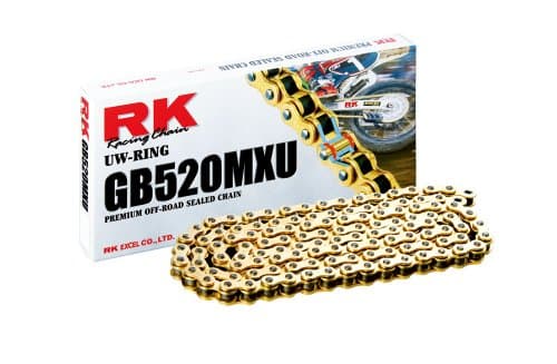 RK Chain GXW Gold Chain and Sprocket Kit