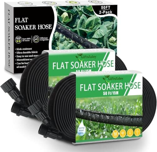 Flat Soaker Hose 100FT, Garden Ho…