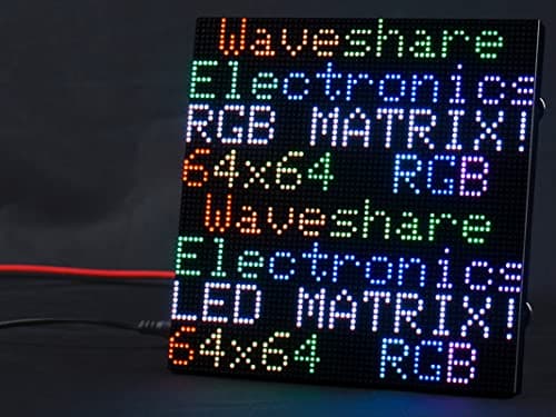 Waveshare RGB Full-Color LED Matrix Panel 64x64