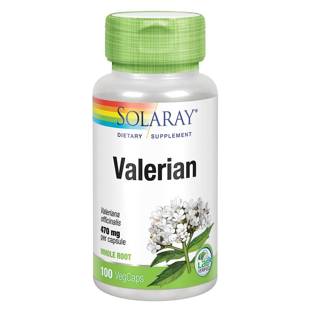 Solaray Valerian Root Capsules, 470 mg, 100 Count : Amazon.in: Health ...