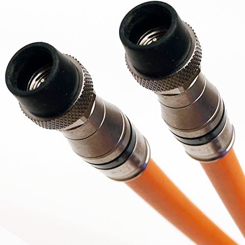 Belden AG50605 RG11 Coax Cable 75 Ohm w/ F-Type Connectors 100ft ...
