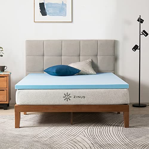Zinus 2 Inch Gel Memory Foam Mattress Topper