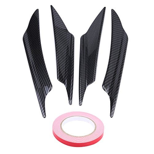 Seibon Carbon Front Lip Splitter with Canards