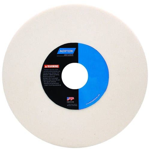 Meule vitrifiée en oxyde d aluminium blanc Norton