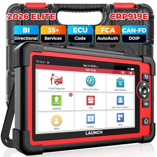Launch X431 CRP919E OBD2 Scanner | Diagnostic Case Creader