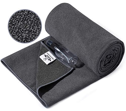 Heathyoga Non-Slip Hot Yoga Towel, Stickyfiber Yoga Mat Towel with ...