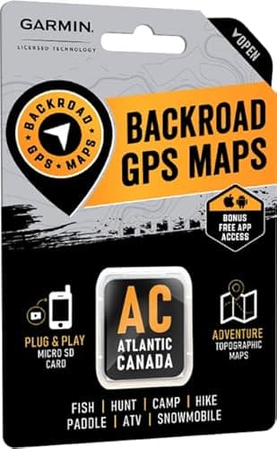 Cartes GPS Backroad Mapbooks pour Garmin