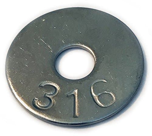 316 Stainless Steel Fender Washers – Fair Wind Fasteners