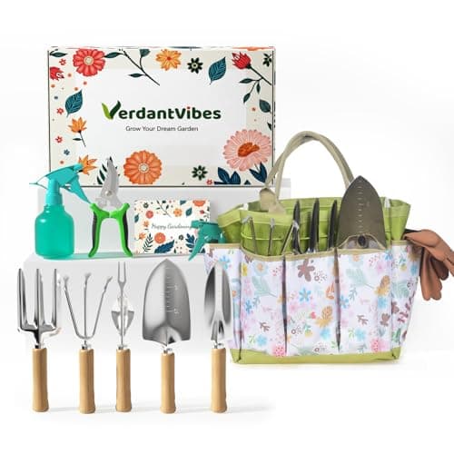 Gardening Tools Set 9-Piece Heav…