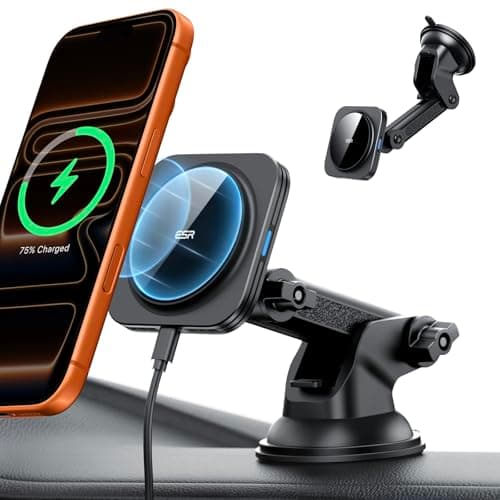 ESR HaloLock Wireless Car Charger Magnetic Holder • Pris