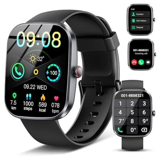 SoundPEATS Watch 2 Smart Watch Fitness Tracker - Black