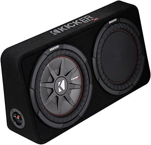 Kicker 43TCWRT122 CompRT 12 2 ohm Sealed Subwoofer Enclosure