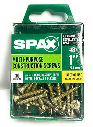 Spax Multi-Material Construction Screws