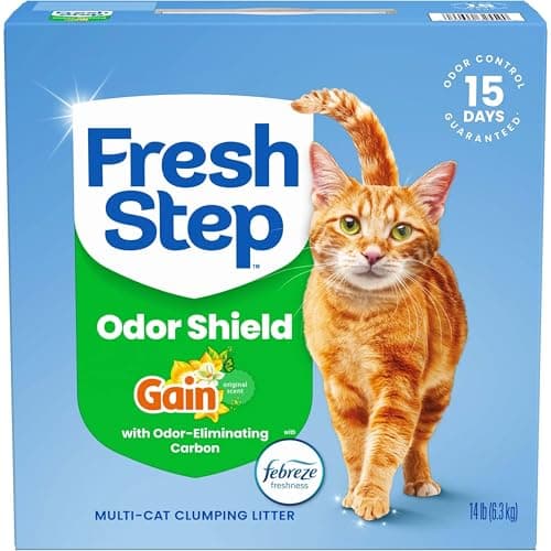 Fresh Step Multi-Cat Scented Clumping Cat Litter with Febreze - Dog ...