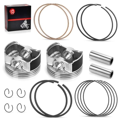 Wiseco HP Piston Kit 82mm 2mm OB 12:1 Polaris Ranger 800 Midsize 13-14 ...