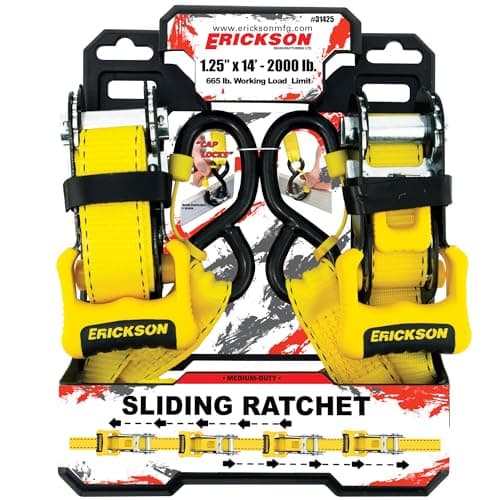 Erickson Ratchet Tie Down Straps