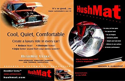 HushMat Ultra Black Foil Dampening Pad