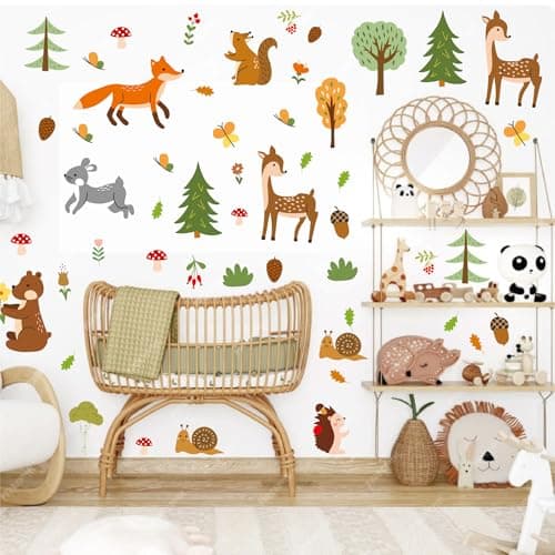 Forest Baby Animals Wall Decals