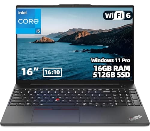 Lenovo ThinkPad E16 Gen 3 (AMD) AMD Ryzen™ 7 250 Laptop 40.6 cm (16 ...