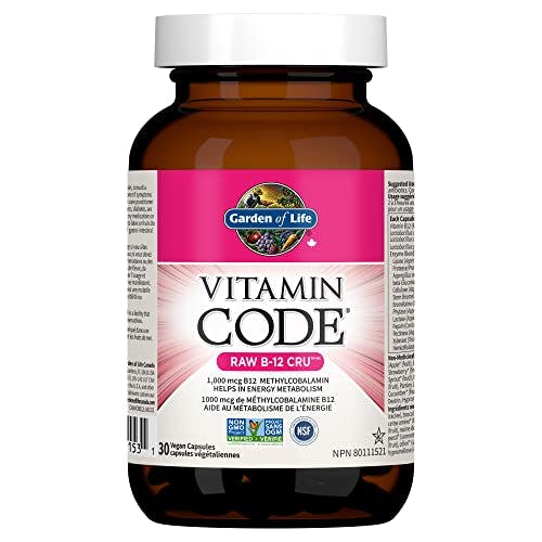 Garden of Life Vitamin Code RAW B-12 500 mcg Supplement