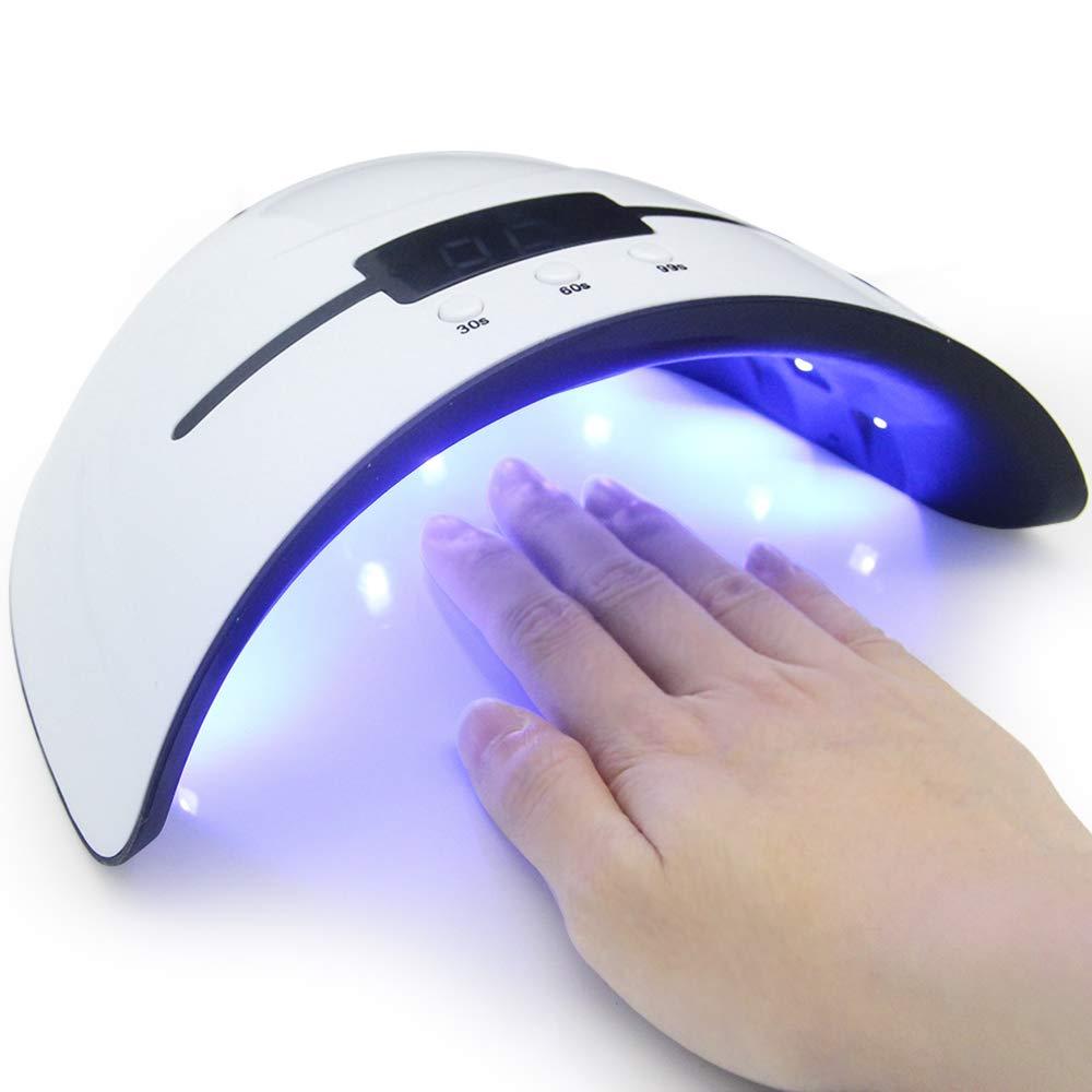 Amazon.com: Wisdompark UV LED Nail Lamp, Professional Light for Nails ...