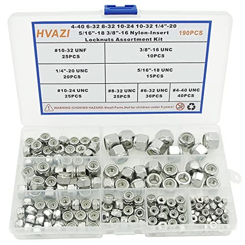 Fasteners - NUTS AND WASHERS - NUTS - ELASTIC STOP - STAINLESS STEEL ...