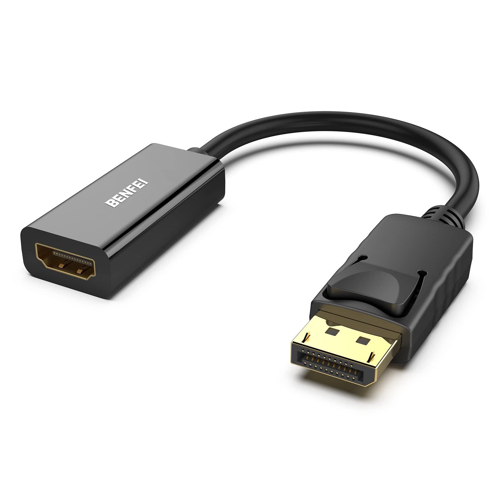 Buy DisplayPort to HDMI, Benfei Gold-Plated DP Display Port to HDMI ...