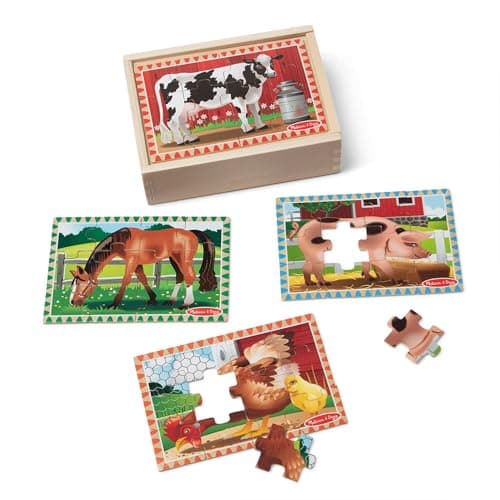 Melissa & Doug Wooden Jigsaw Puzzles