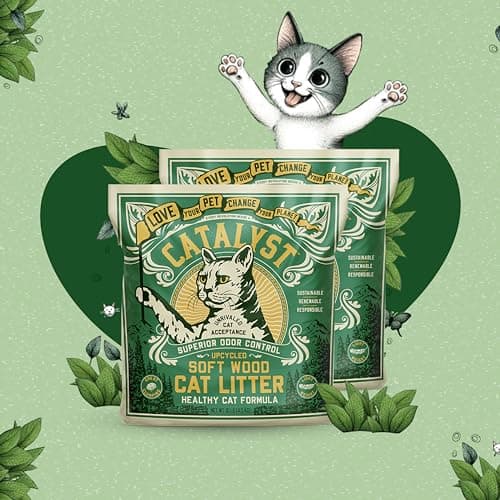 Catalyst Pet Sustainable Soft Wood Cat Litter Review + Giveaway | Emily ...