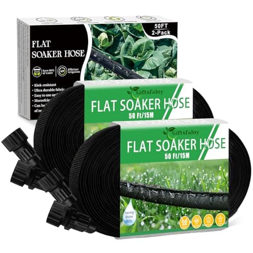 Flat Soaker Hose 100FT, Garden Ho…
