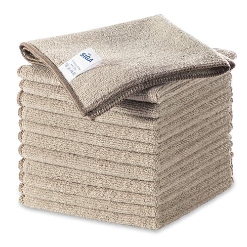 Amazon.com: MR.SIGA Microfiber Cleaning Cloth,Pack of 12,Size:12.6 ...
