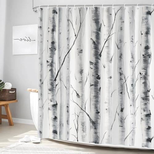 Rideau de douche en vinyle Splash Home Tree Branch