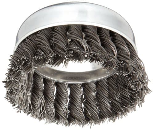 Weiler Vortec Pro Twisted Wire Cup Brush