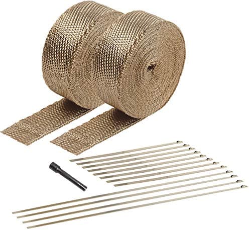 Design Engineering kit de gaine d échappement en titane