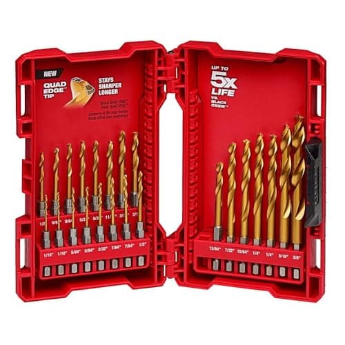 Milwaukee Shockwave Impact Duty Titanium Drill Bit Set