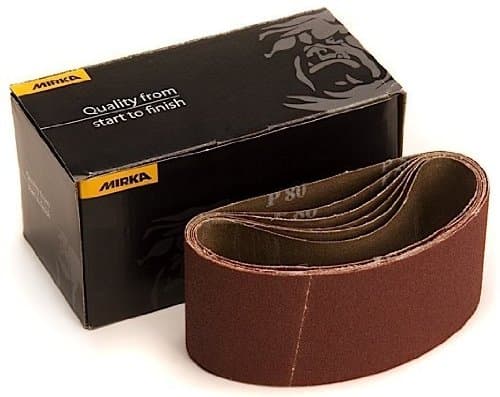 Mirka Hiolit Portable Sanding Belts 150 Grit | Quest Hardware