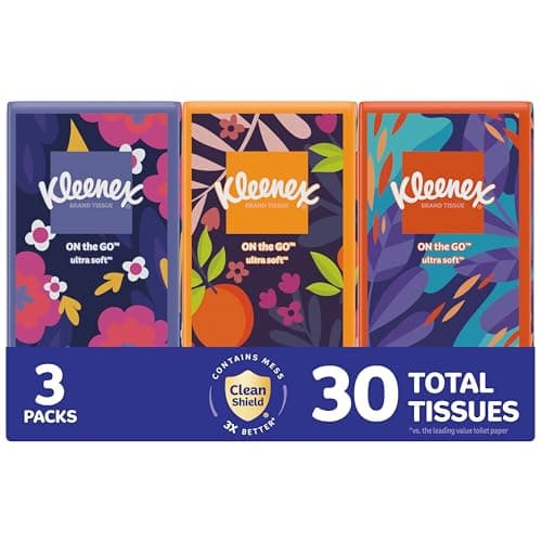 Kleenex On-The-Go Facial Tissues