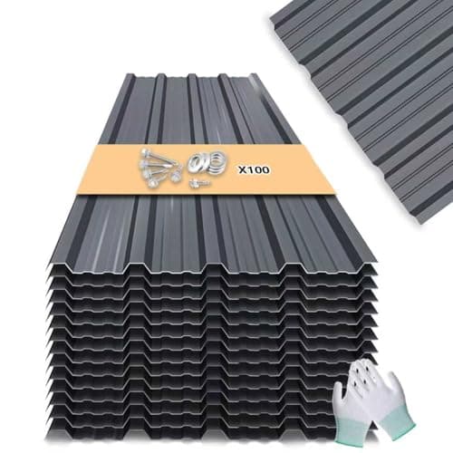 Metal Roofing Panels - 20 Pcs W…