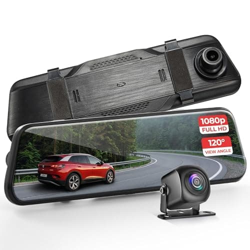 Pyle PLCMDVR77 caméra de recul montée sur rétroviseur