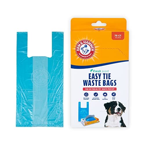 Sacs à déchets pour animaux Arm & Hammer non parfumés