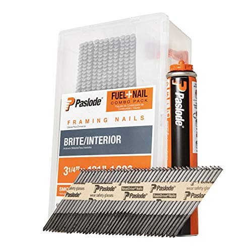 Paslode 3-1/4 inch Framing Fuel and Nail Combo Pack