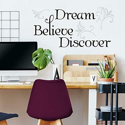 RoomMates Inspirational Quotes Peel and Stick Wall Decals