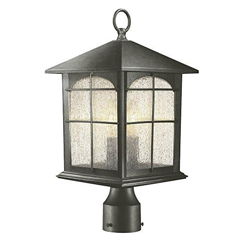 Home Decorators Collection Brimfield 88.5 in. Aged Iron 3-Head, 3-Light ...