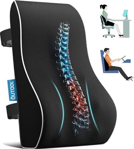 OxGord Lumbar Support Mesh Back Cushion