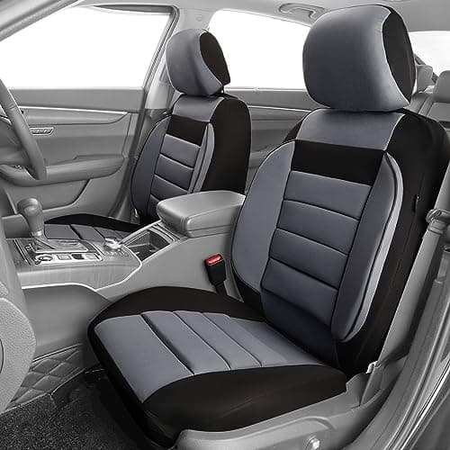 AUTO PLUS Universal Fabric Car Seat Covers Fit For Most Car SUV Truck ...