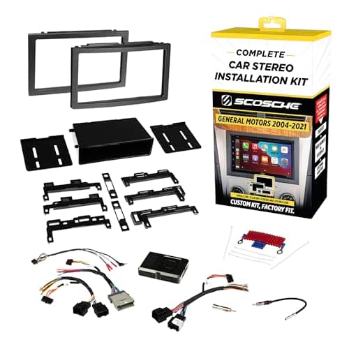 Scosche GM5201AB Double DIN Dash Kit with Interface