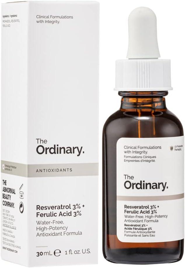 The Ordinary. Resveratrol 3% Ferulic Acid 3% 30 ml : Amazon.co.uk: Beauty