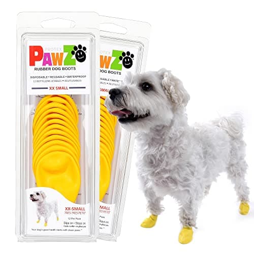 PAWZ Natural Rubber Dog Boots